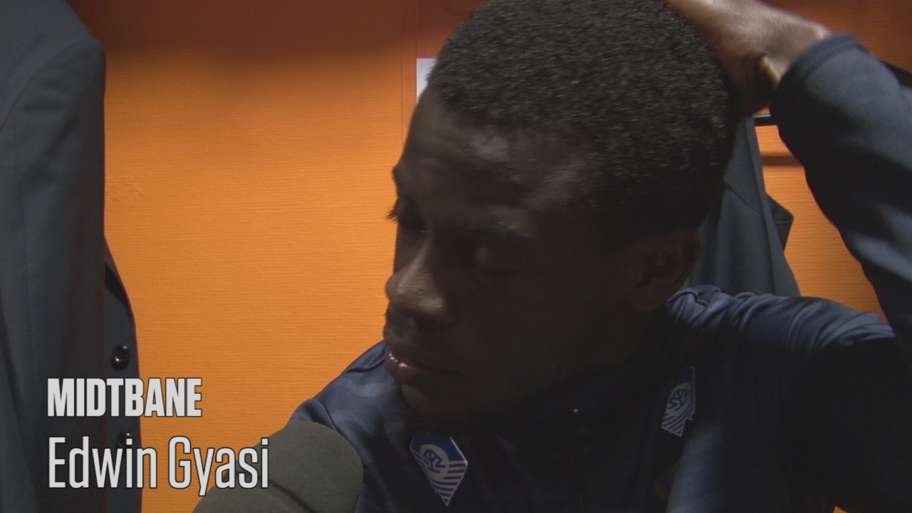 Gyasi etter Sandefjord-kampen